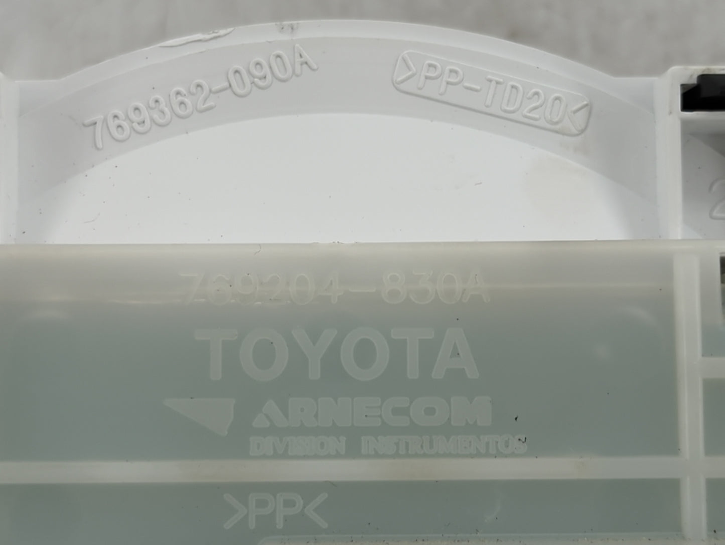 2008-2010 Toyota Tacoma Instrument Cluster Speedometer Gauges Fits Fits 2008 2009 2010 OEM Used Auto Parts - Oemusedautopart