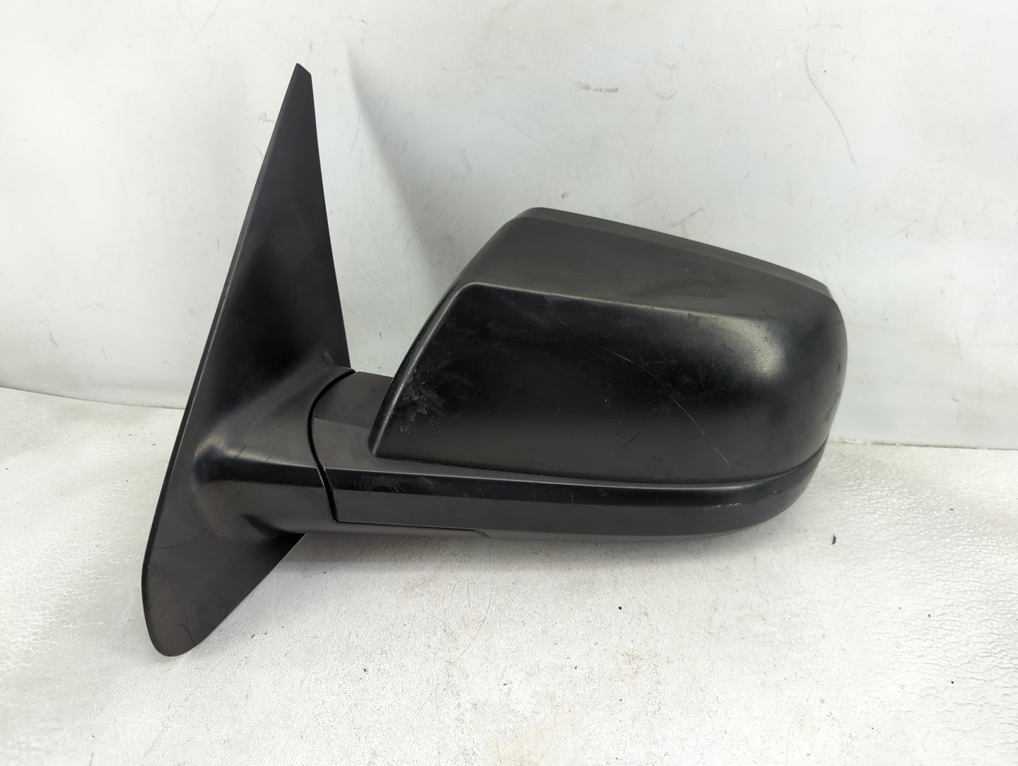 2010 Toyota Tundra Driver Left Side View Power Door Mirror Black - Oemusedautoparts1.com