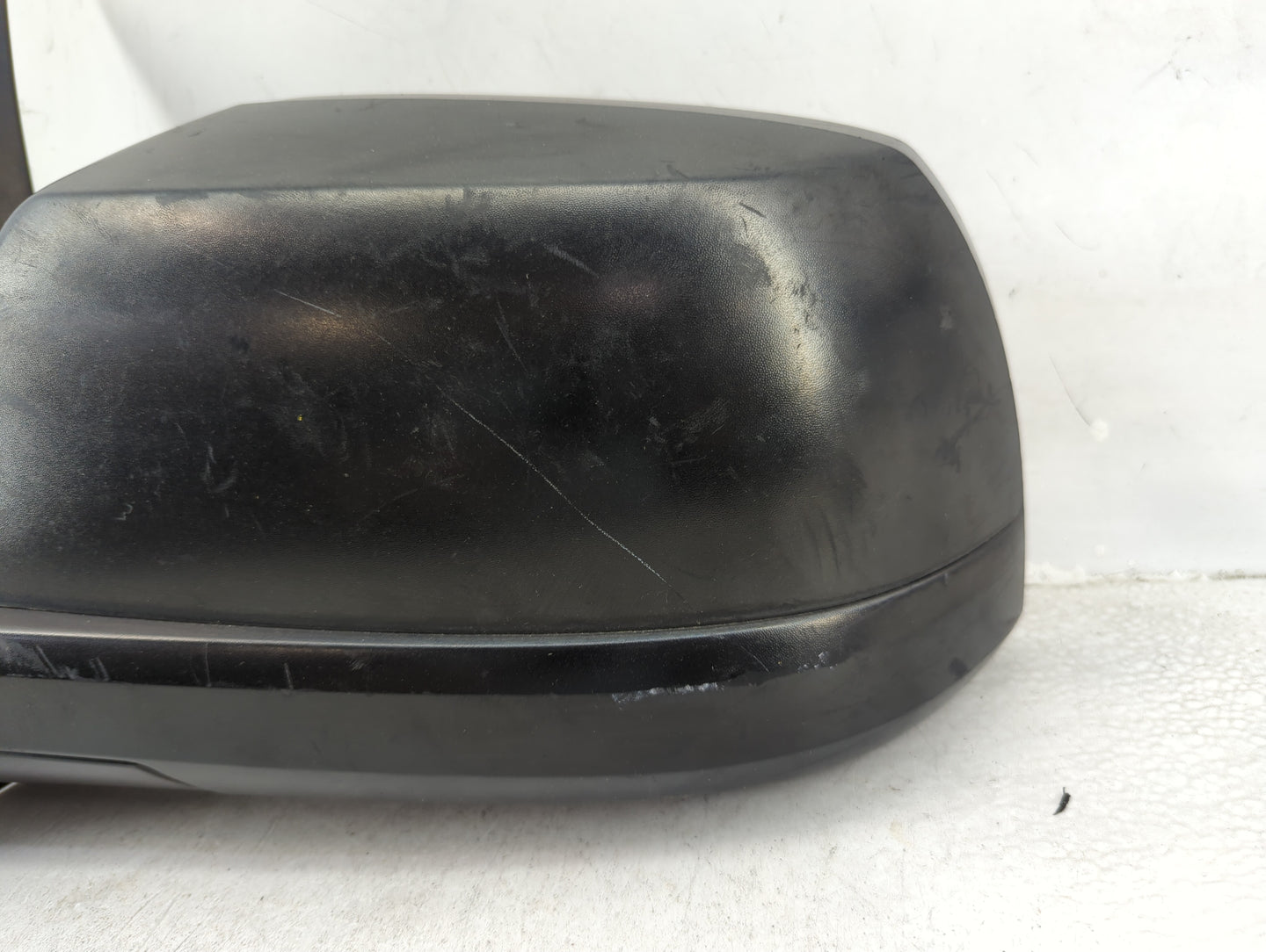 2010 Toyota Tundra Driver Left Side View Power Door Mirror Black - Oemusedautoparts1.com