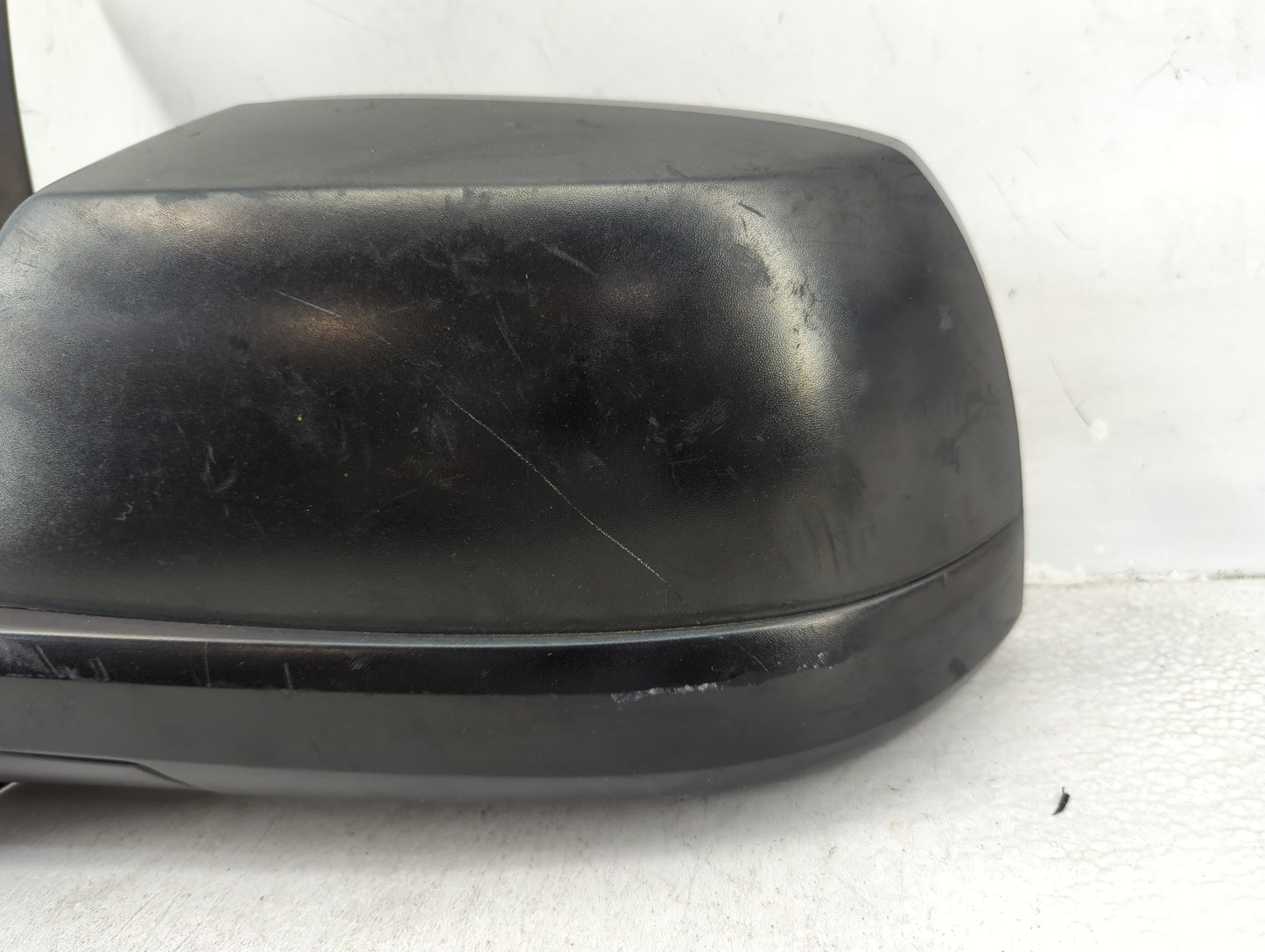 2010 Toyota Tundra Driver Left Side View Power Door Mirror Black - Oemusedautoparts1.com
