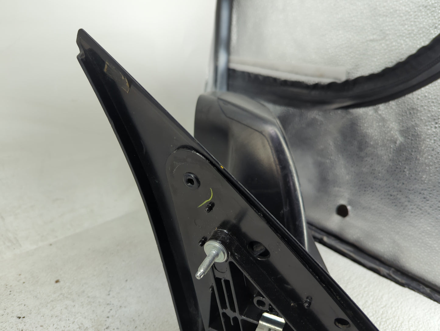 2010 Toyota Tundra Driver Left Side View Power Door Mirror Black - Oemusedautoparts1.com