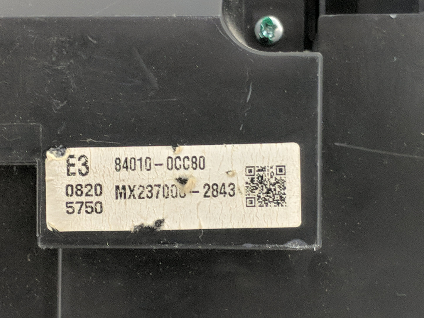 2010-2012 Toyota Tundra Climate Control Module Temperature AC/Heater Replacement P/N:84010-0CC80 MX237000-2843 Fits OEM Used