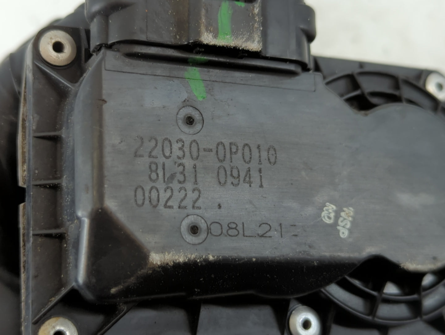 2005-2011 Toyota Tundra Throttle Body P/N:22030-0P010 Fits Fits 2003 2004 2005 2006 2007 2008 2009 2010 2011 2012 2013 2014 