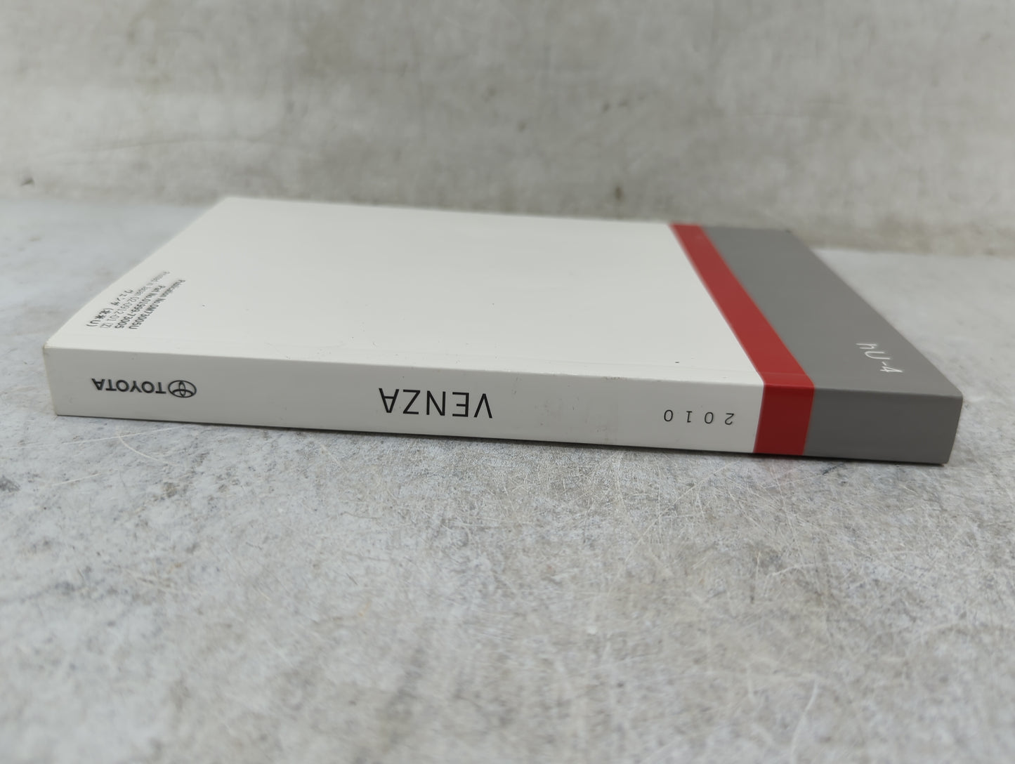 2010 Toyota Venza Owners Manual Book Guide P/N:OM73005U 01999-73005 OEM Used Auto Parts - Oemusedautoparts1.com