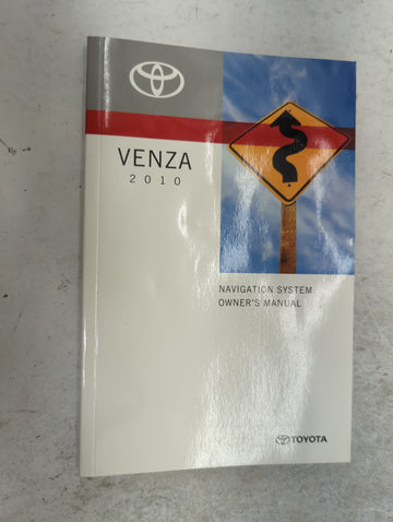 2010 Toyota Venza Owners Manual Book Guide P/N:OM73006U 01999-73006 OEM Used Auto Parts - Oemusedautoparts1.com