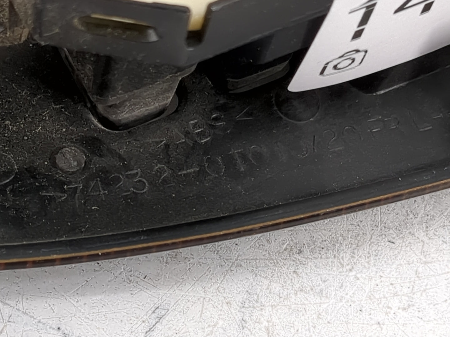 2009-2012 Toyota Venza Master Power Window Switch Replacement Driver Side Left P/N:74232-0T010 Fits OEM Used Auto Parts - Oe