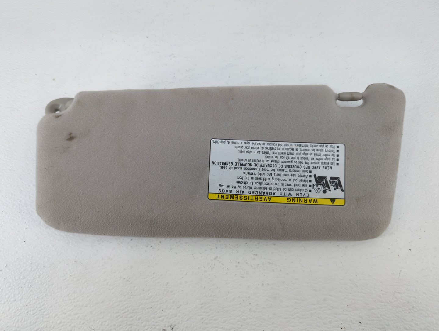 2010-2016 Toyota Venza Sun Visor Shade Replacement Passenger Right Mirror Fits Fits 2010 2011 2012 2013 2014 2015 2016 OEM U