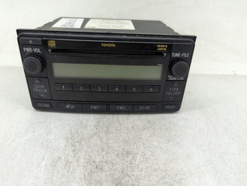 2009-2011 Toyota Yaris Radio AM FM Cd Player Receiver Replacement P/N:86120-52A20 123000-18500101 Fits Fits 2009 2010 2011 O