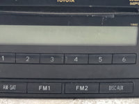 2009-2011 Toyota Yaris Radio AM FM Cd Player Receiver Replacement P/N:86120-52A20 123000-18500101 Fits Fits 2009 2010 2011 O