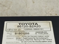 2009-2011 Toyota Yaris Radio AM FM Cd Player Receiver Replacement P/N:86120-52A20 123000-18500101 Fits Fits 2009 2010 2011 O