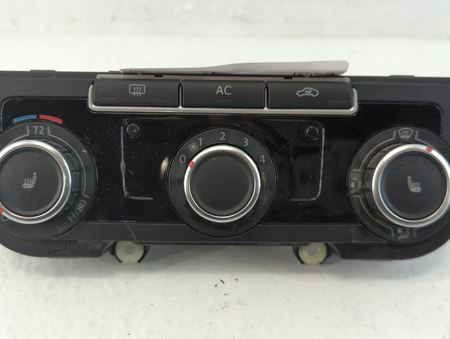 2009-2010 Volkswagen Cc Climate Control Module Temperature AC/Heater Replacement P/N:5HB 009 751 Fits Fits 2009 2010 OEM Use