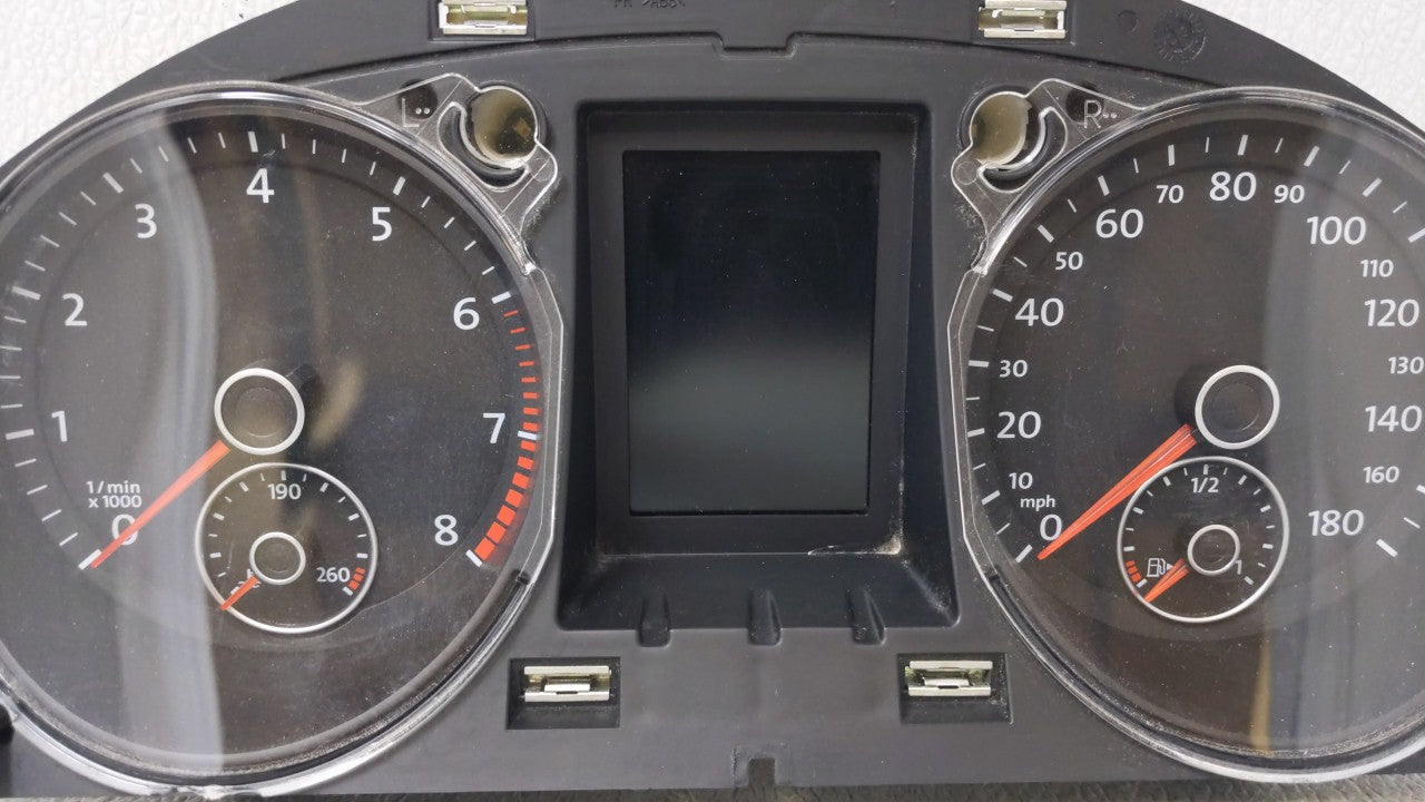 2010 Volkswagen Cc Instrument Cluster Speedometer Gauges P/N:3C8920 970M Fits OEM Used Auto Parts - Oemusedautoparts1.com
