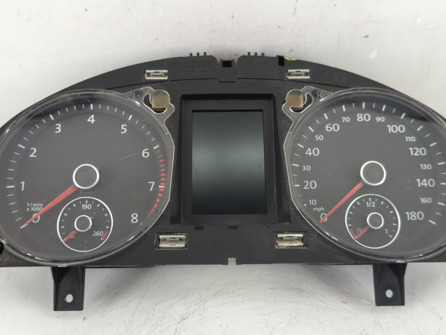 2009-2010 Volkswagen Cc Instrument Cluster Speedometer Gauges P/N:3C8920 970J Fits Fits 2009 2010 OEM Used Auto Parts - Oemu