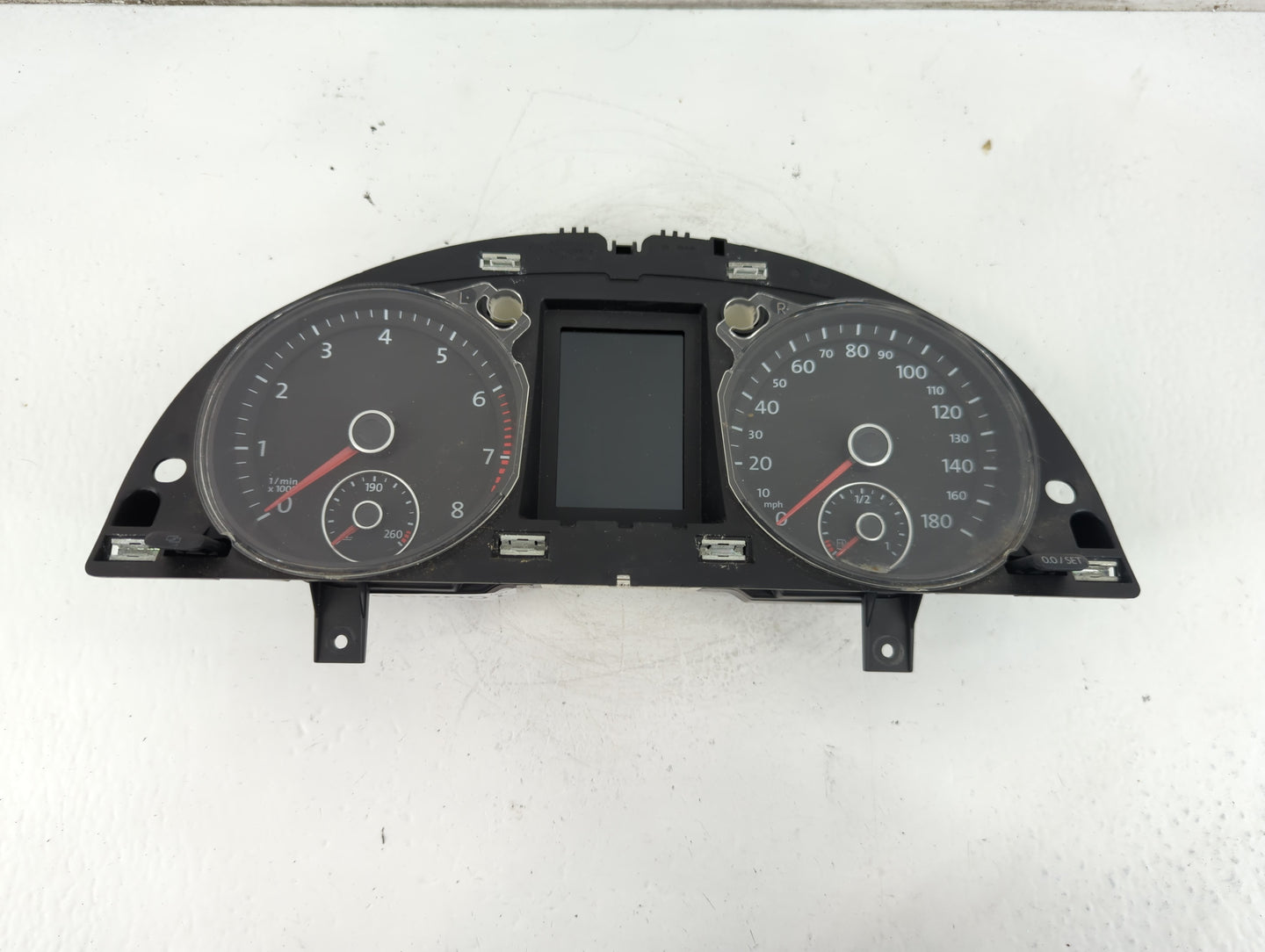 2010-2011 Volkswagen Cc Instrument Cluster Speedometer Gauges P/N:A2C53375945 Fits Fits 2010 2011 OEM Used Auto Parts - Oemu