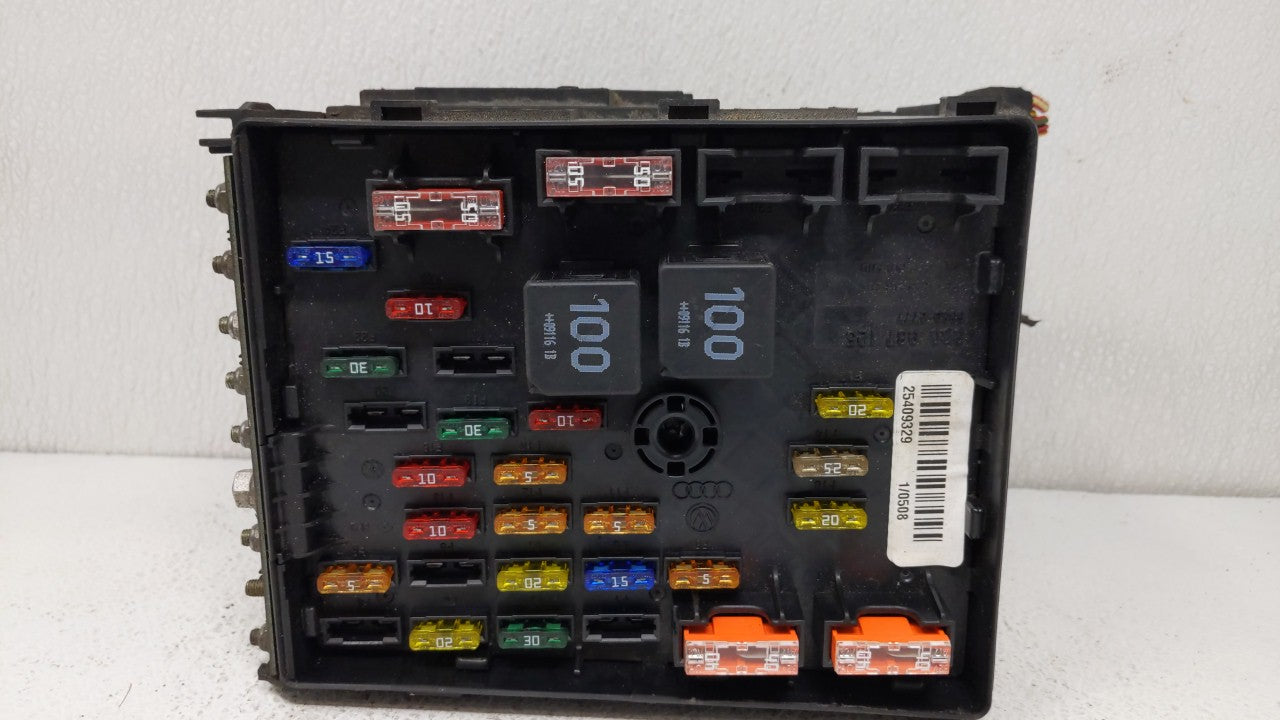 2009-2012 Volkswagen Cc Fusebox Fuse Box Panel Relay Module P/N:3C0 937 125 6359-2777 Fits Fits 2009 2010 2011 2012 OEM Used
