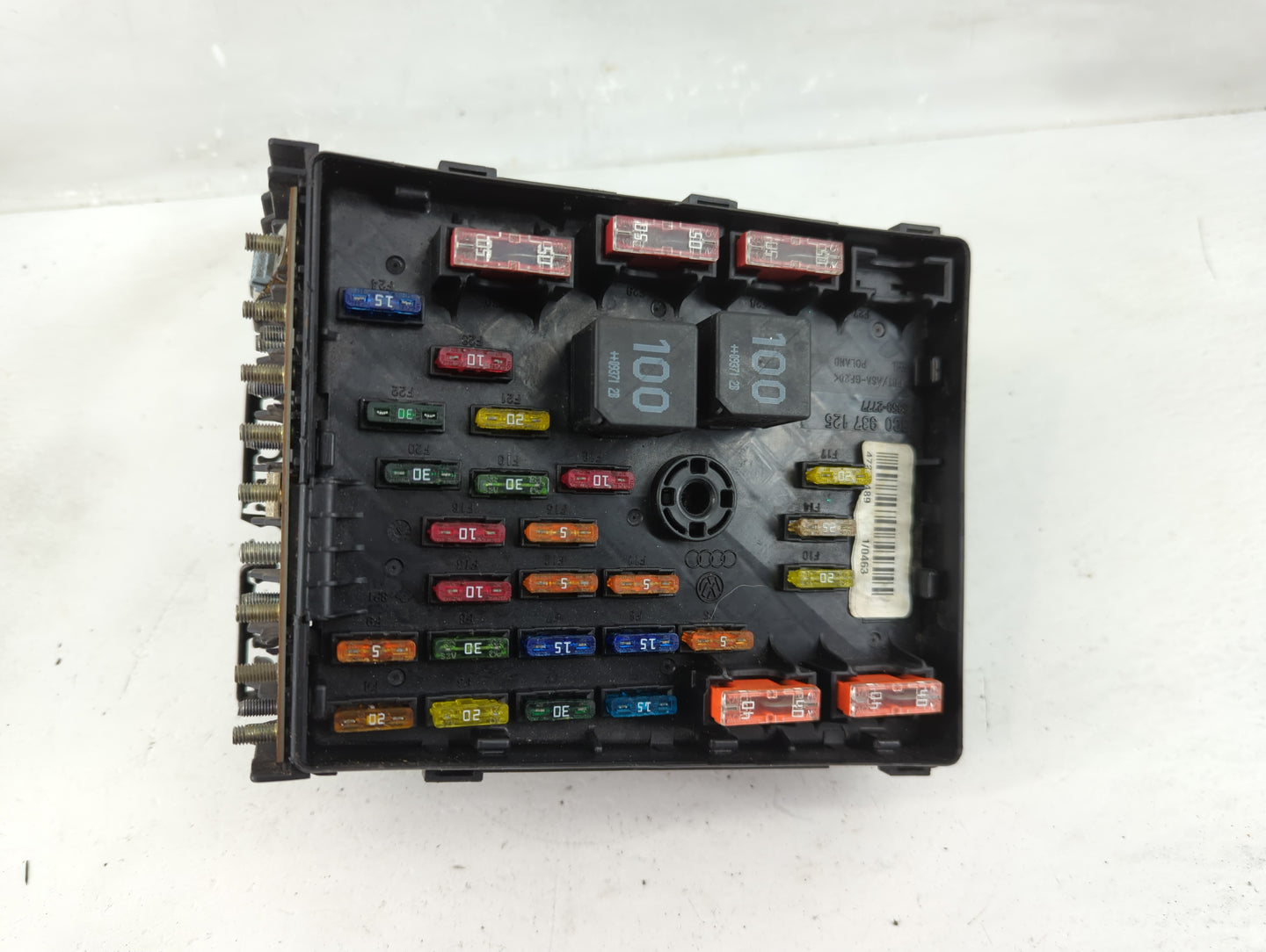 2009-2012 Volkswagen Cc Fusebox Fuse Box Panel Relay Module P/N:6359-2777 Fits Fits 2009 2010 2011 2012 OEM Used Auto Parts 