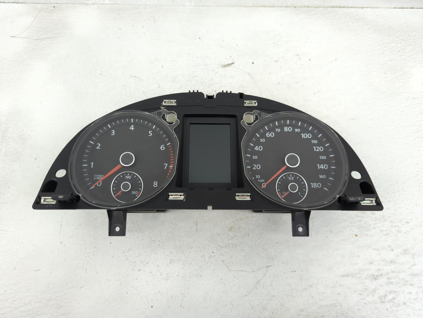 2010-2011 Volkswagen Cc Instrument Cluster Speedometer Gauges Fits Fits 2010 2011 OEM Used Auto Parts - Oemusedautoparts1.co