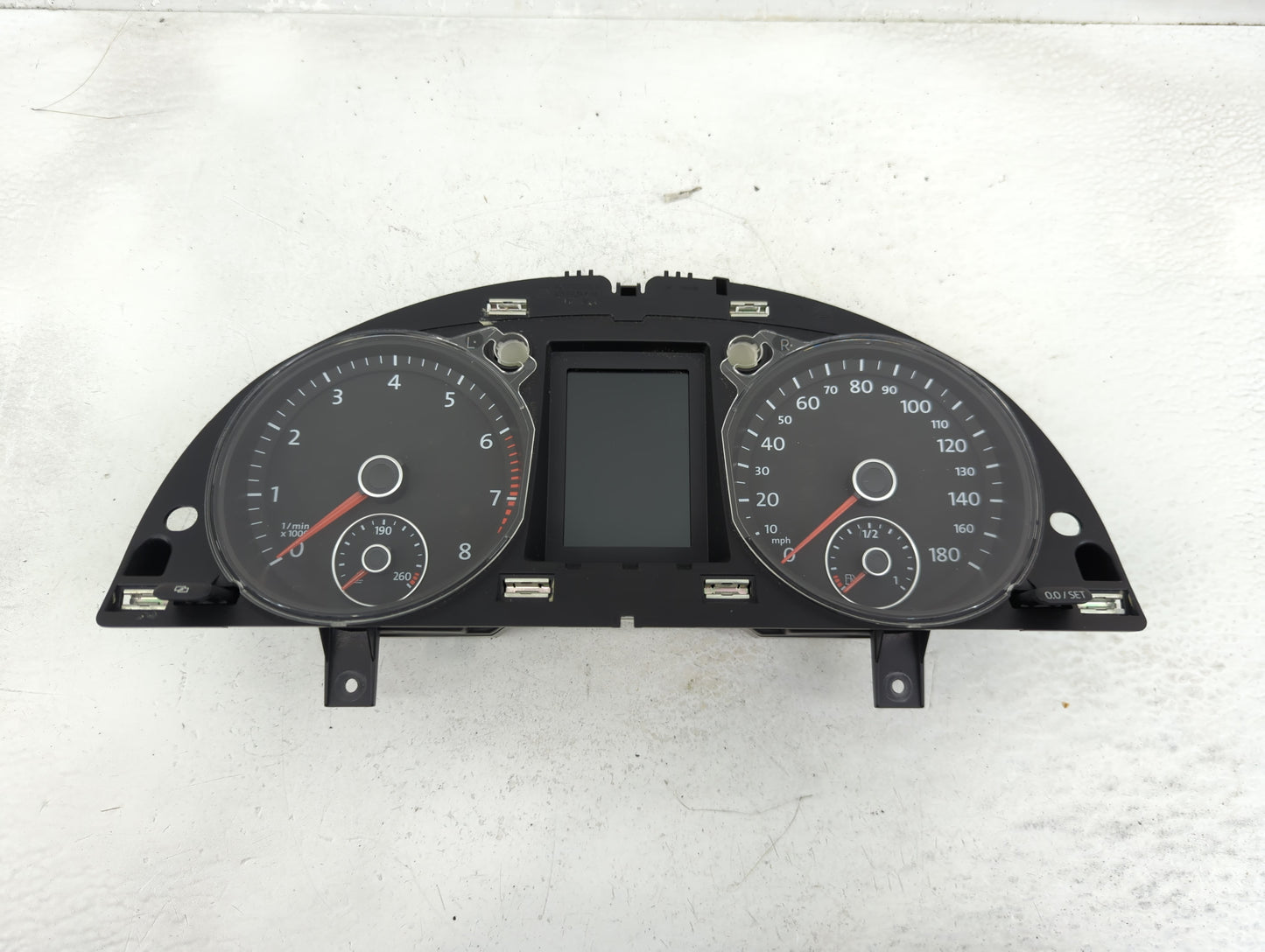 2010-2011 Volkswagen Cc Instrument Cluster Speedometer Gauges Fits Fits 2010 2011 OEM Used Auto Parts - Oemusedautoparts1.co