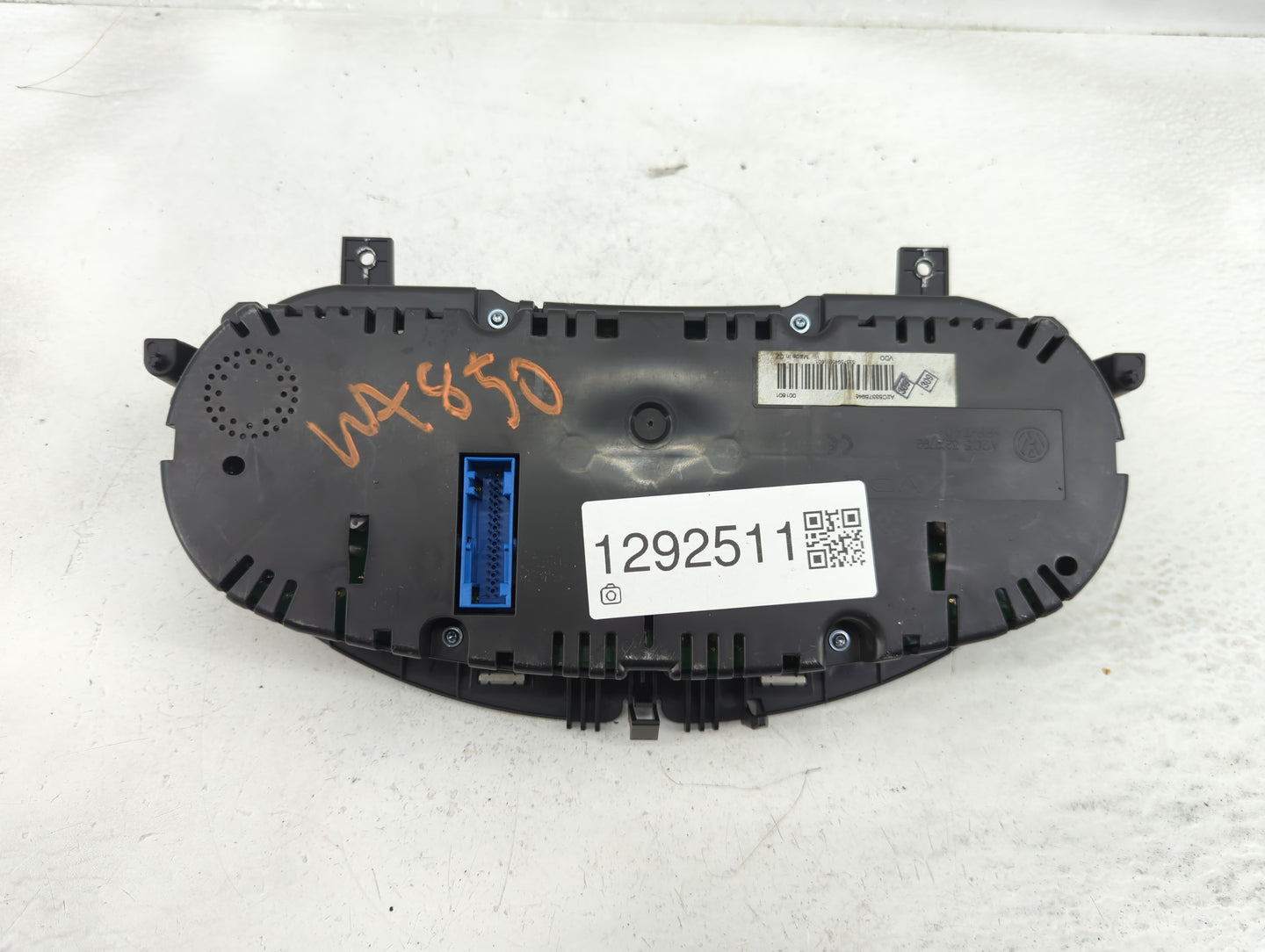 2010-2011 Volkswagen Cc Instrument Cluster Speedometer Gauges Fits Fits 2010 2011 OEM Used Auto Parts - Oemusedautoparts1.co