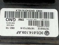 2009-2011 Volkswagen Cc Anti-Lock Brake ABS Pump Module Actuator OEM P/N:3C0 614 109 AF Fits Fits 2009 2010 2011 OEM Used Au