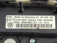 2009-2010 Volkswagen Cc Climate Control Module Temperature AC/Heater Replacement P/N:3C8907336AJ 5HB009751-27 Fits Fits 2009