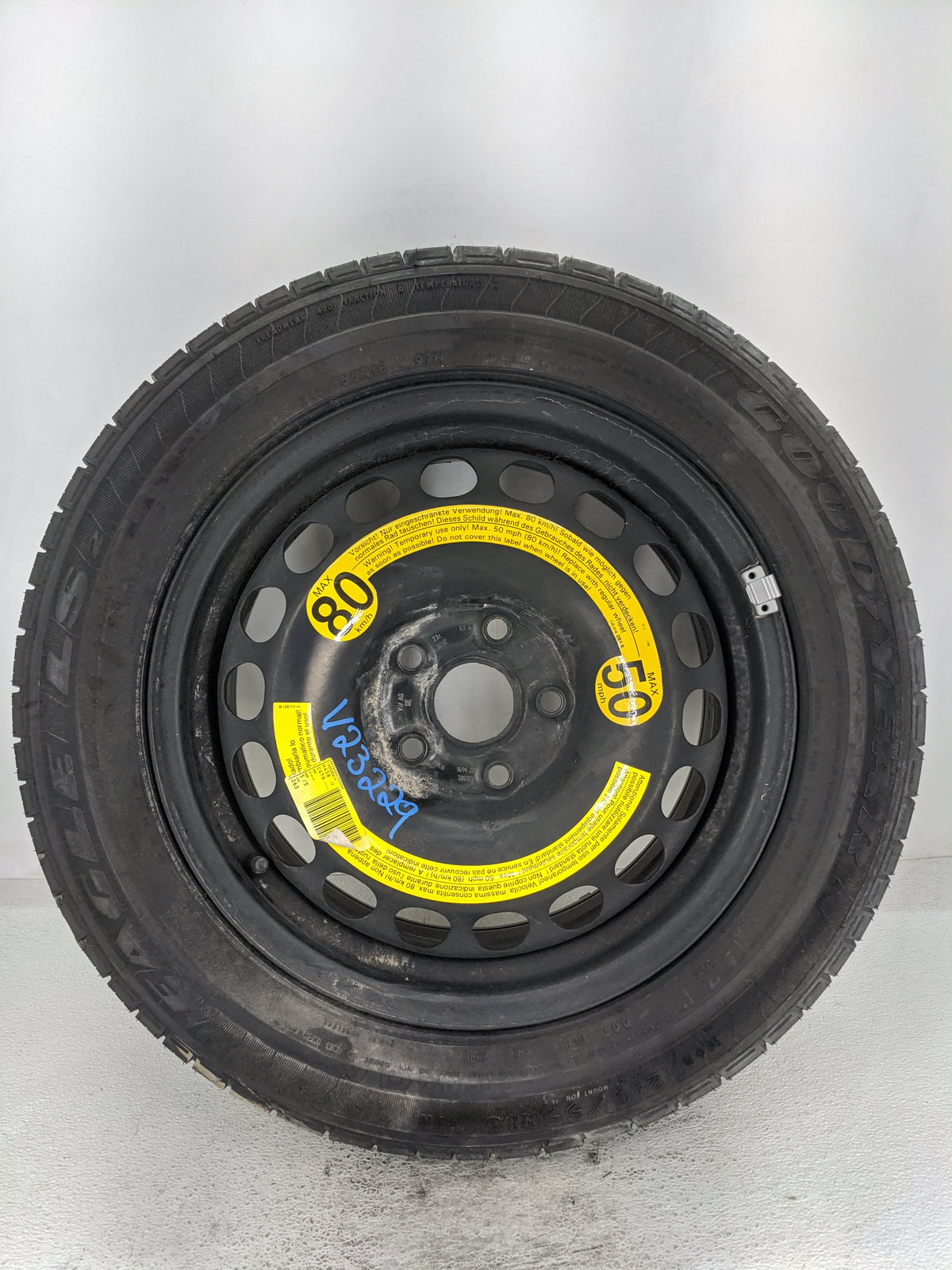 2009-2017 Volkswagen Cc Spare Donut Tire Wheel Rim Oem 1455327 - Oemusedautoparts1.com