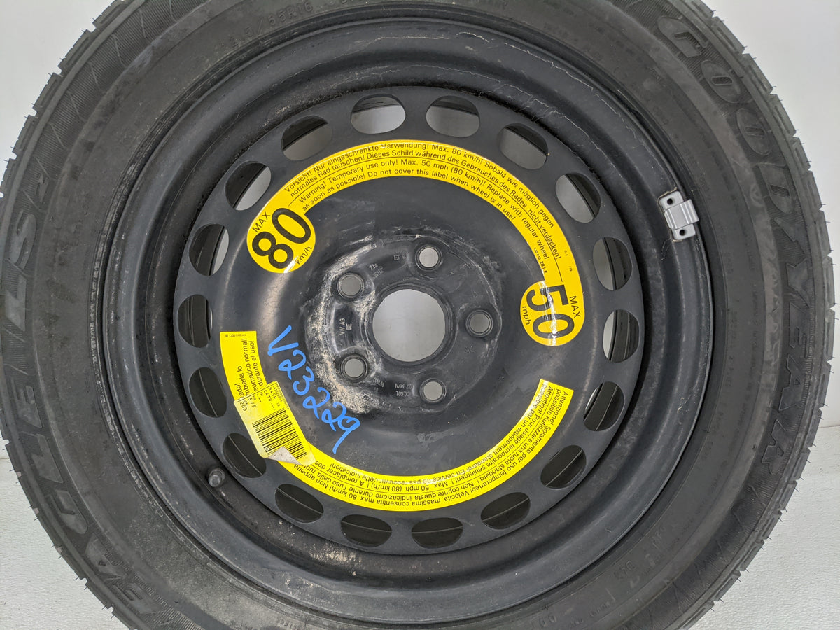 2009-2017 Volkswagen Cc Spare Donut Tire Wheel Rim Oem 1455327 - Oemusedautoparts1.com
