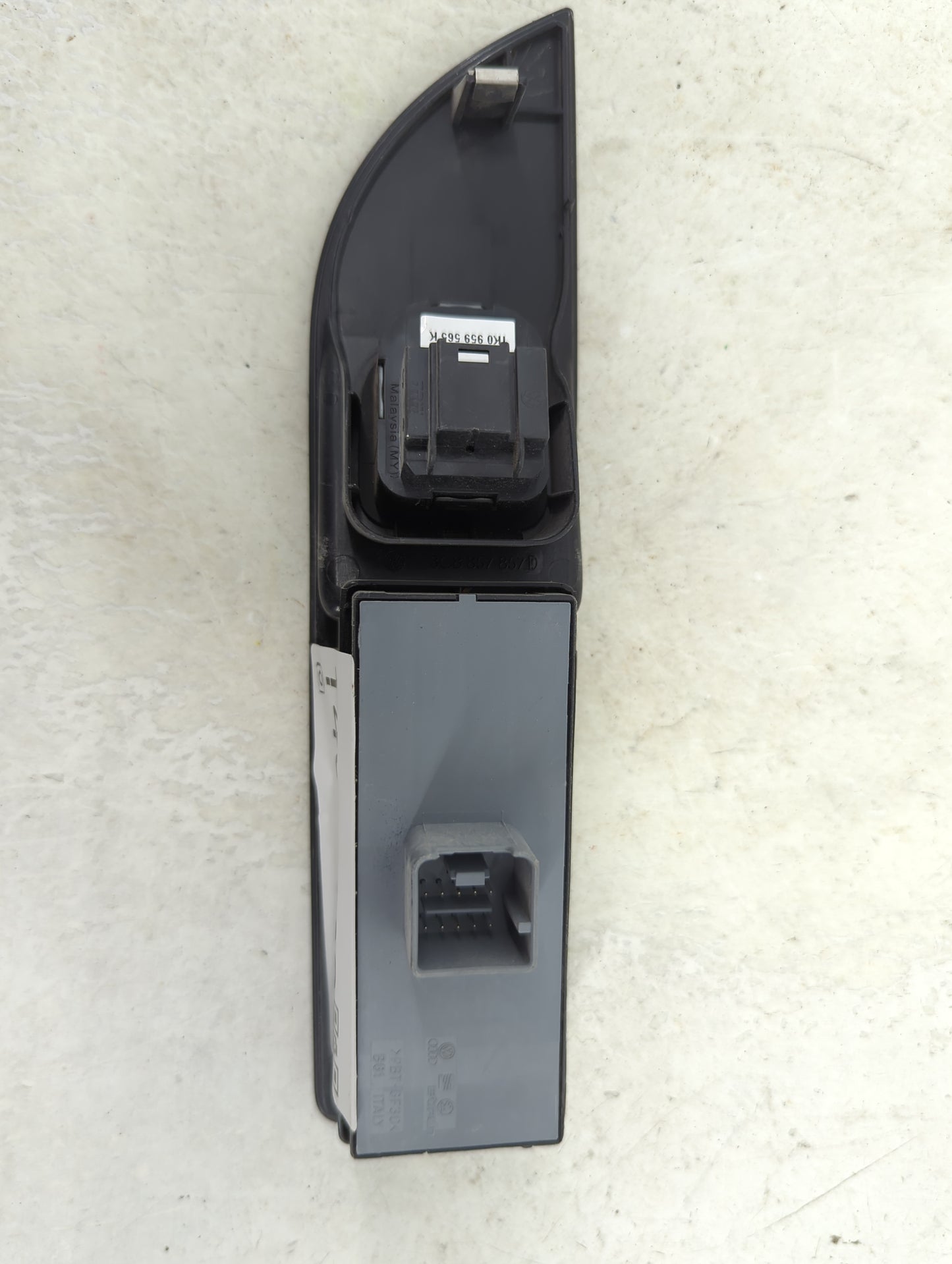2009-2017 Volkswagen Cc Master Power Window Switch Replacement Driver Side Left P/N:1K0 959 565 K Fits OEM Used Auto Parts -