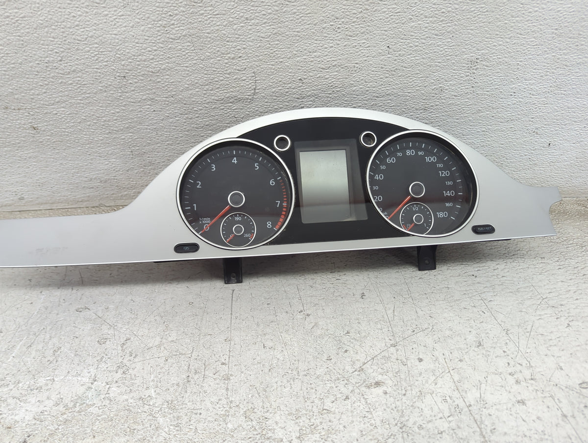 2010-2011 Volkswagen Cc Instrument Cluster Speedometer Gauges P/N:3C8920970M Miles: Fits Fits 2010 2011 OEM Used Auto Parts 