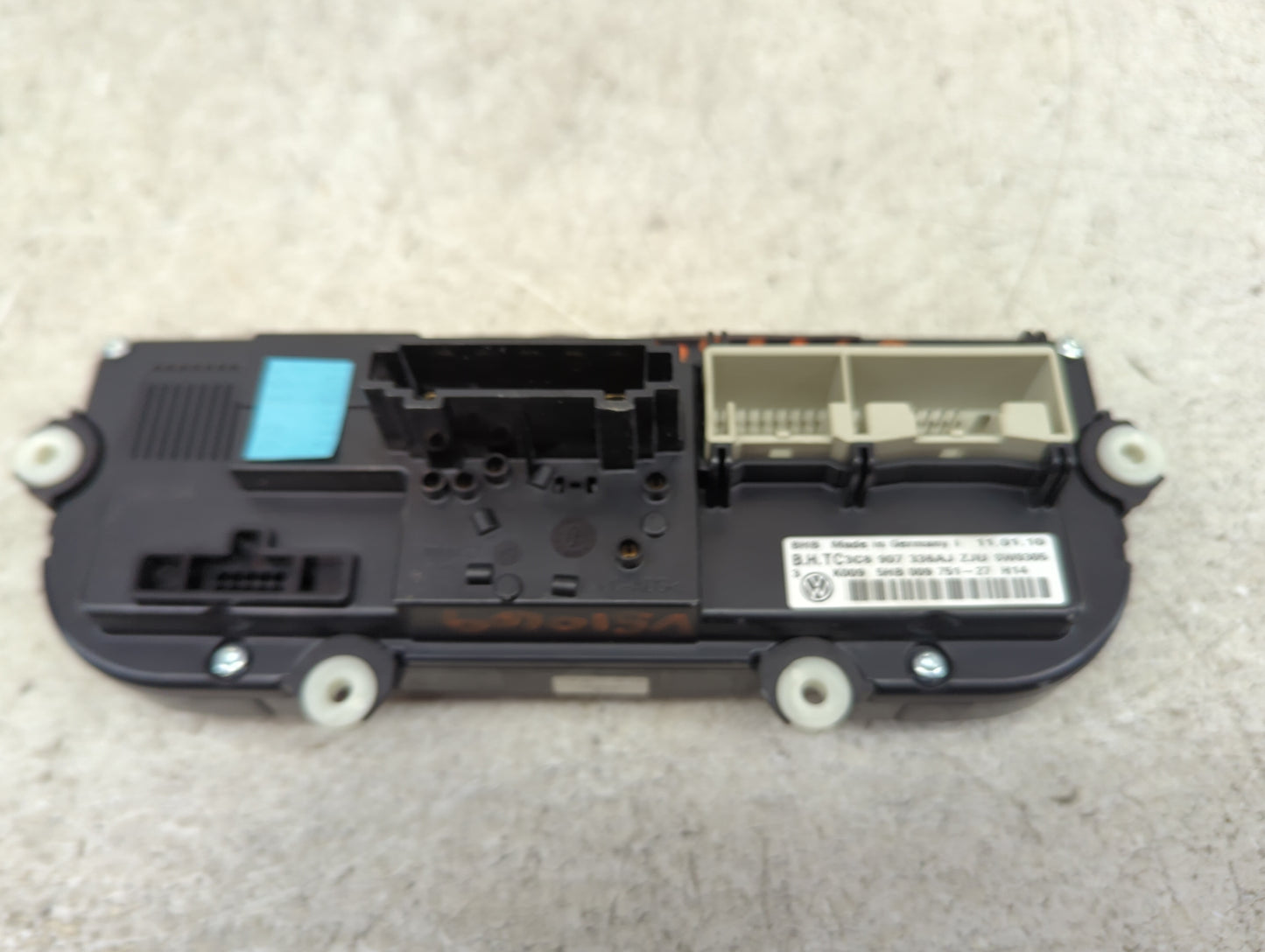 2011 Volkswagen Cc Climate Control Module Temperature AC/Heater Replacement P/N:3C8907336AJ 5HB00975127 Fits Fits 2010 OEM U