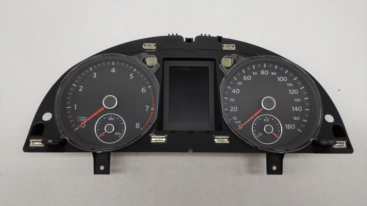 2010-2011 Volkswagen Cc Instrument Cluster Speedometer Gauges Fits Fits 2010 2011 OEM Used Auto Parts - Oemusedautoparts1.co