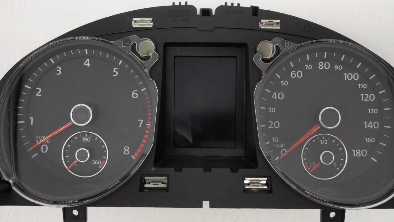 2010-2011 Volkswagen Cc Instrument Cluster Speedometer Gauges P/N:3C8 920 970 M 3C8920970M Fits Fits 2010 2011 OEM Used Auto