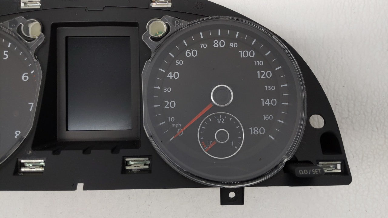 2010-2011 Volkswagen Cc Instrument Cluster Speedometer Gauges P/N:3C8 920 970 M 3C8920970M Fits Fits 2010 2011 OEM Used Auto
