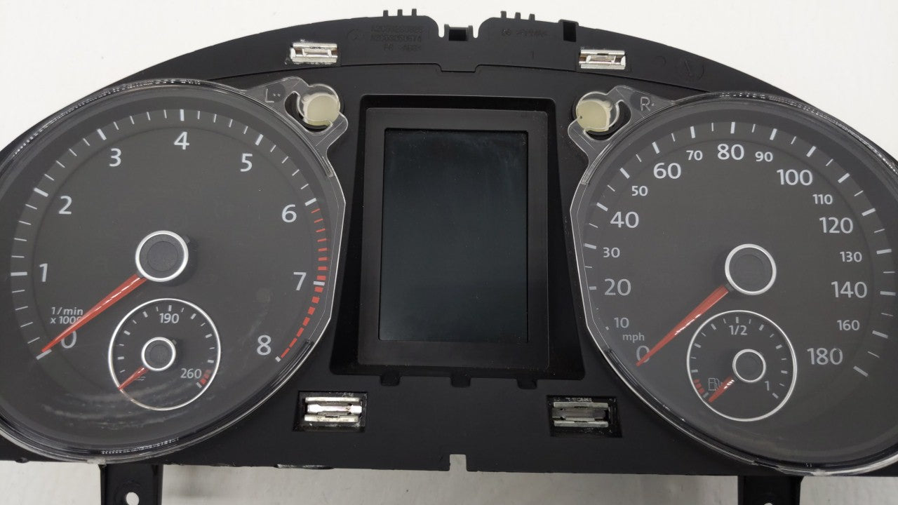 2009-2010 Volkswagen Cc Instrument Cluster Speedometer Gauges P/N:3C8 920 970J 3C8 920 970T, 3C8920970T Fits Fits 2009 2010 