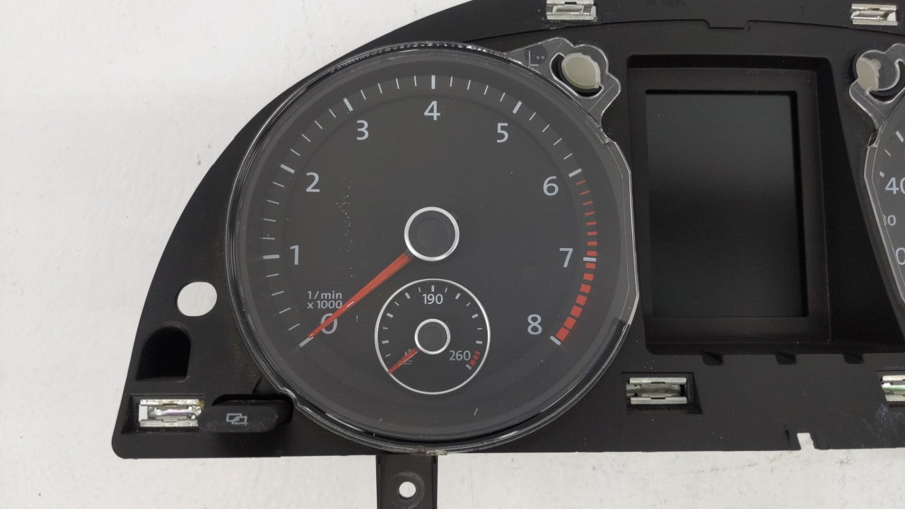 2010-2011 Volkswagen Cc Instrument Cluster Speedometer Gauges P/N:3C8 920 970 M 3C8920970M Fits Fits 2010 2011 OEM Used Auto