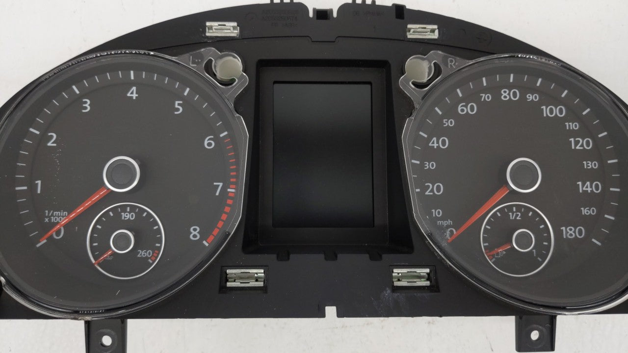 2010-2011 Volkswagen Cc Instrument Cluster Speedometer Gauges P/N:3C8 920 970 M 3C8920970M Fits Fits 2010 2011 OEM Used Auto