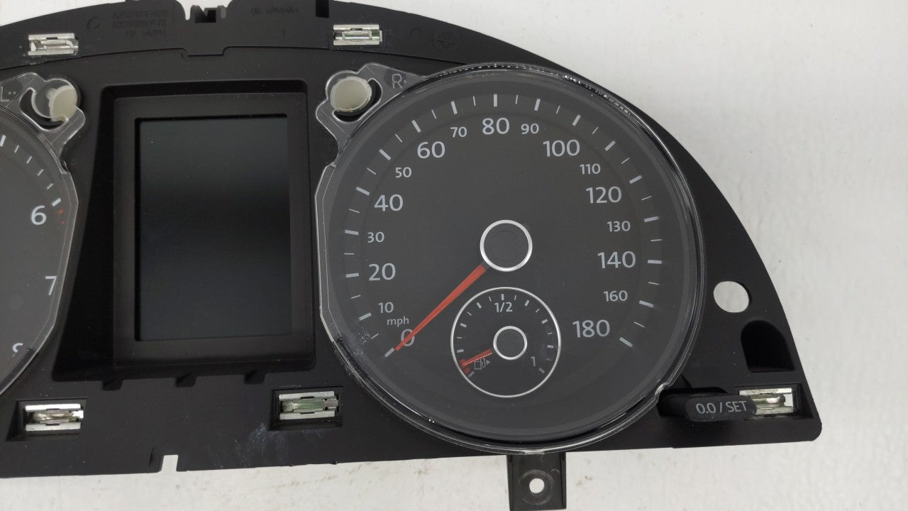 2010-2011 Volkswagen Cc Instrument Cluster Speedometer Gauges P/N:3C8 920 970 M 3C8920970M Fits Fits 2010 2011 OEM Used Auto