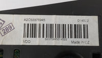 2010-2011 Volkswagen Cc Instrument Cluster Speedometer Gauges P/N:3C8 920 970 M 3C8920970M Fits Fits 2010 2011 OEM Used Auto