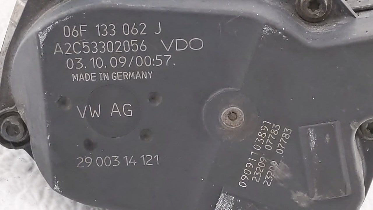 2009-2017 Volkswagen Cc Throttle Body P/N:E8-2103-0-09305-00485 06F 133 062 E Fits OEM Used Auto Parts - Oemusedautoparts1.c