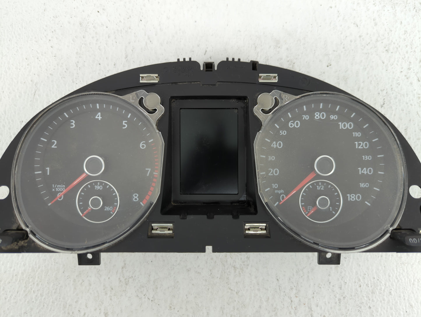2010-2011 Volkswagen Cc Instrument Cluster Speedometer Gauges P/N:3C8 920 970 M 3C8920970M Fits Fits 2010 2011 OEM Used Auto