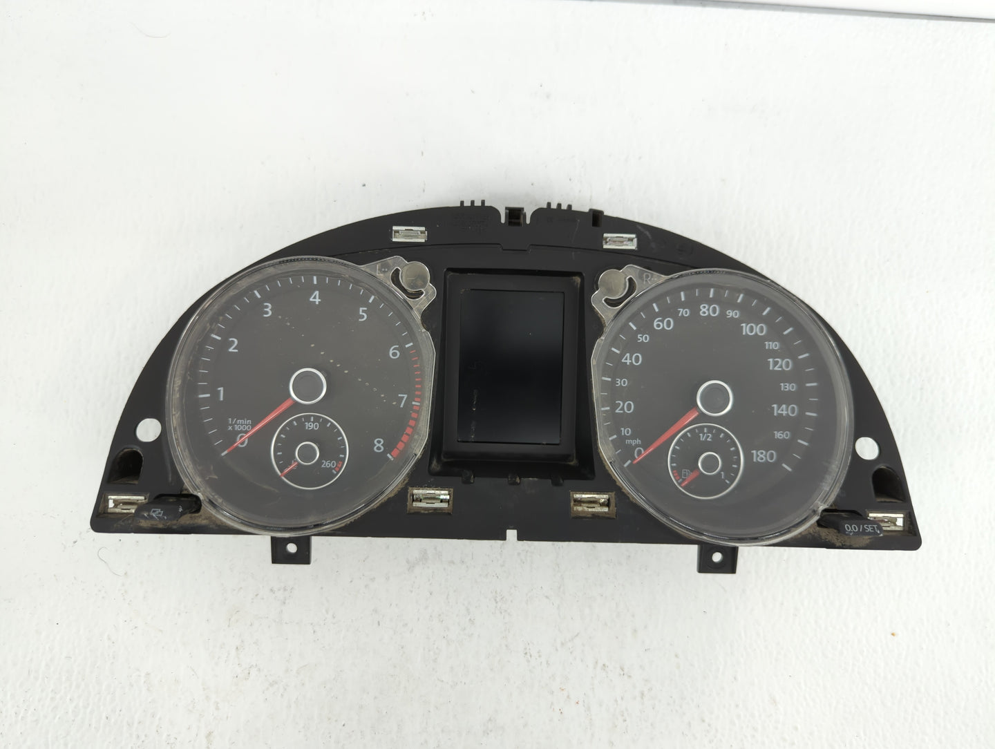2010 Volkswagen Cc Instrument Cluster Speedometer Gauges P/N:3C8920 970M Fits OEM Used Auto Parts - Oemusedautoparts1.com