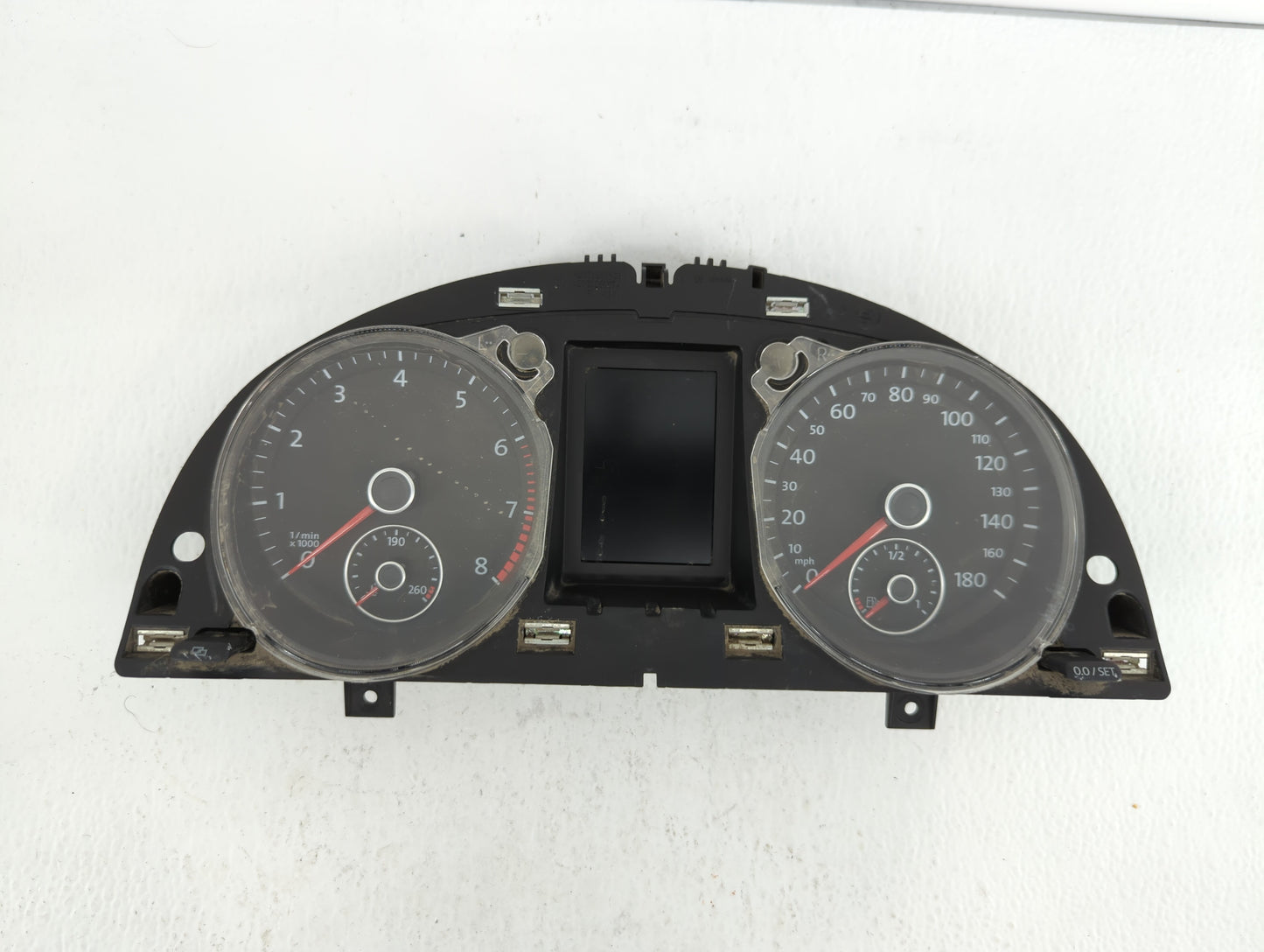 2010 Volkswagen Cc Instrument Cluster Speedometer Gauges P/N:3C8920 970M Fits OEM Used Auto Parts - Oemusedautoparts1.com