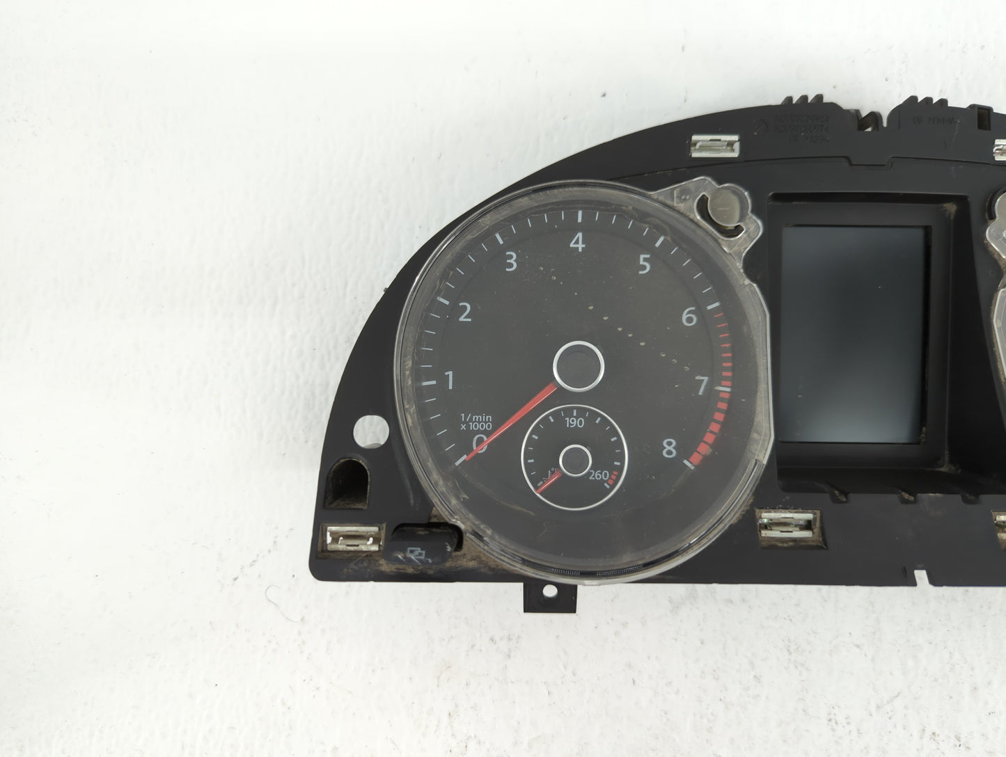 2010 Volkswagen Cc Instrument Cluster Speedometer Gauges P/N:3C8920 970M Fits OEM Used Auto Parts - Oemusedautoparts1.com