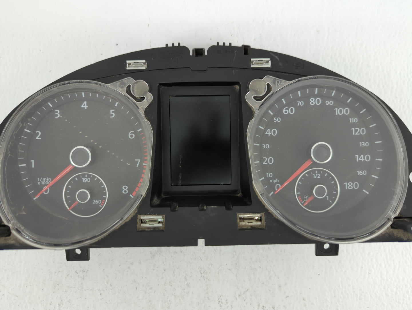 2010 Volkswagen Cc Instrument Cluster Speedometer Gauges P/N:3C8920 970M Fits OEM Used Auto Parts - Oemusedautoparts1.com