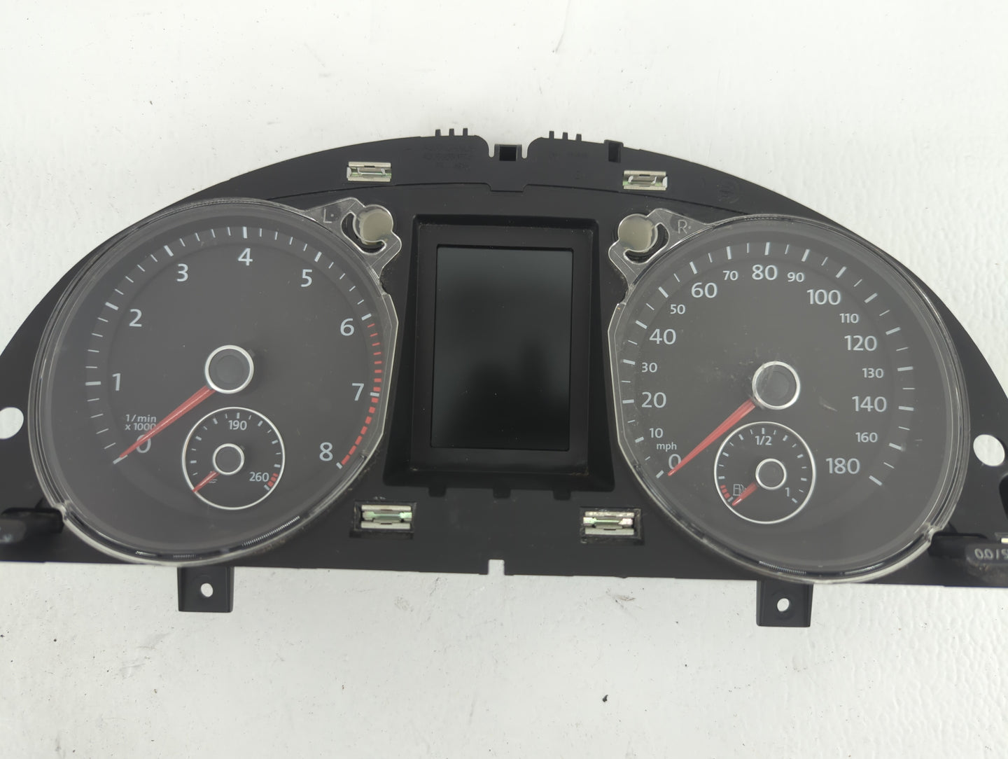 2009-2010 Volkswagen Cc Instrument Cluster Speedometer Gauges P/N:3C8 920 970M 3C8 920 970J, 3C8 920 970T Fits Fits 2009 201