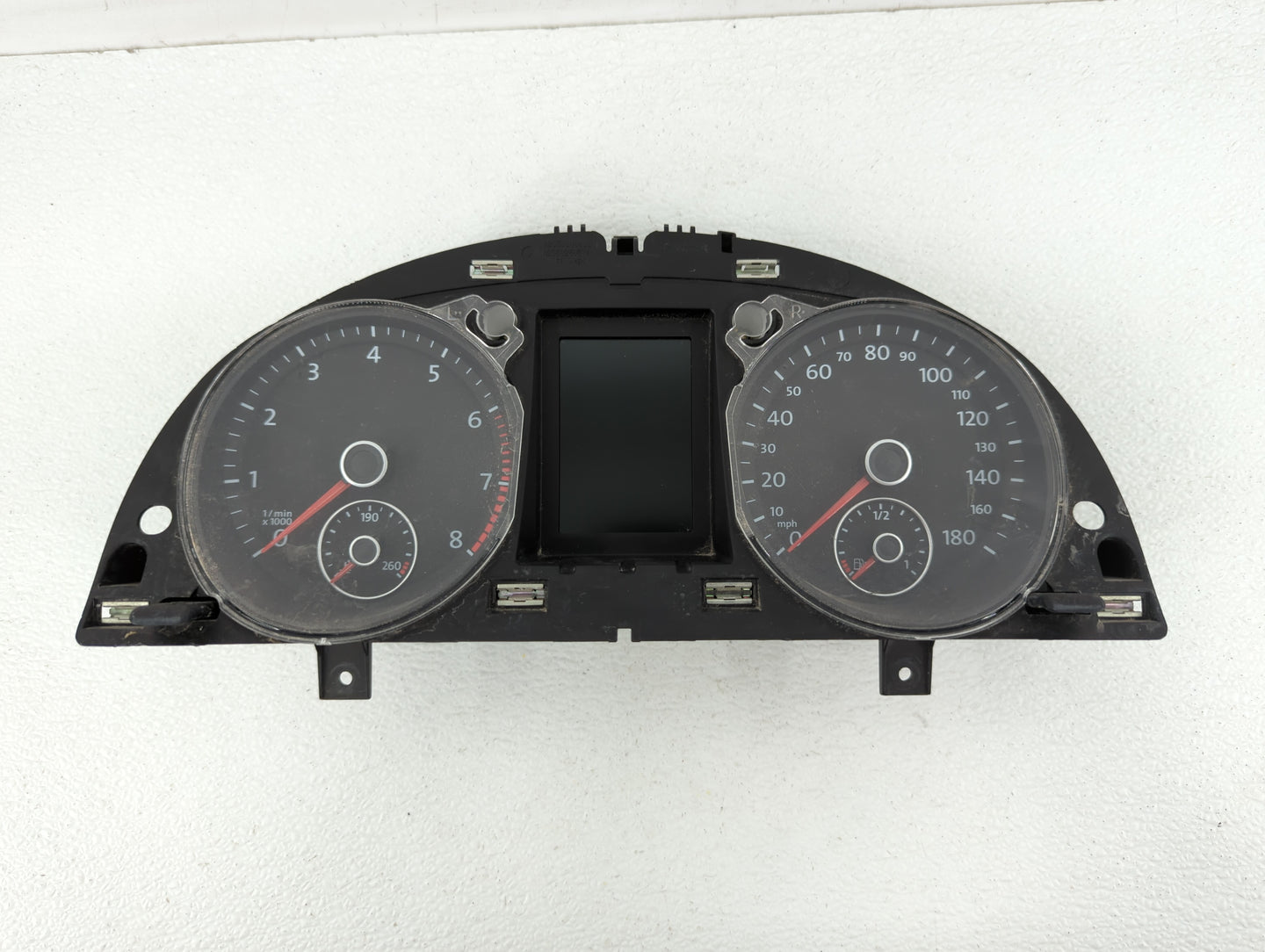 2010 Volkswagen Cc Instrument Cluster Speedometer Gauges P/N:3C8920 970M Fits OEM Used Auto Parts - Oemusedautoparts1.com