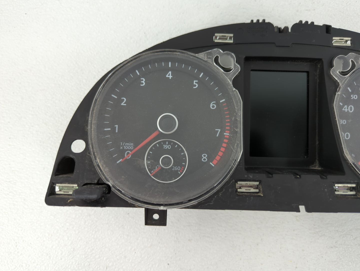 2010 Volkswagen Cc Instrument Cluster Speedometer Gauges P/N:3C8920 970M Fits OEM Used Auto Parts - Oemusedautoparts1.com