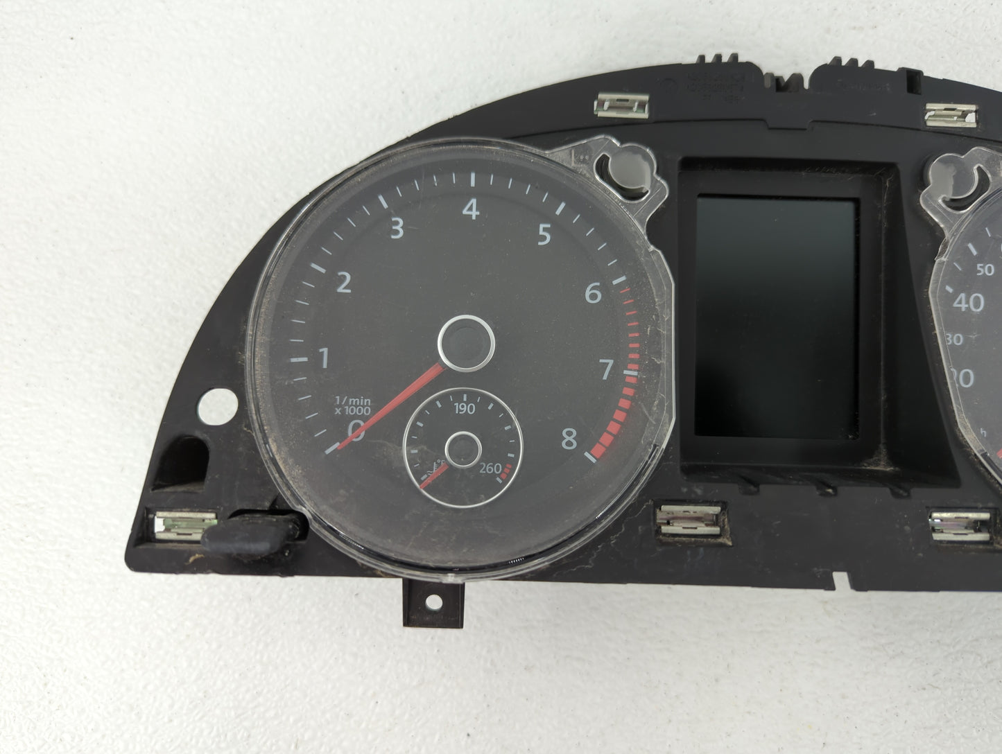 2010 Volkswagen Cc Instrument Cluster Speedometer Gauges P/N:3C8920 970M Fits OEM Used Auto Parts - Oemusedautoparts1.com