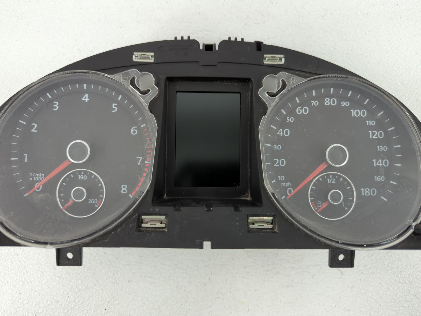 2010 Volkswagen Cc Instrument Cluster Speedometer Gauges P/N:3C8920 970M Fits OEM Used Auto Parts - Oemusedautoparts1.com