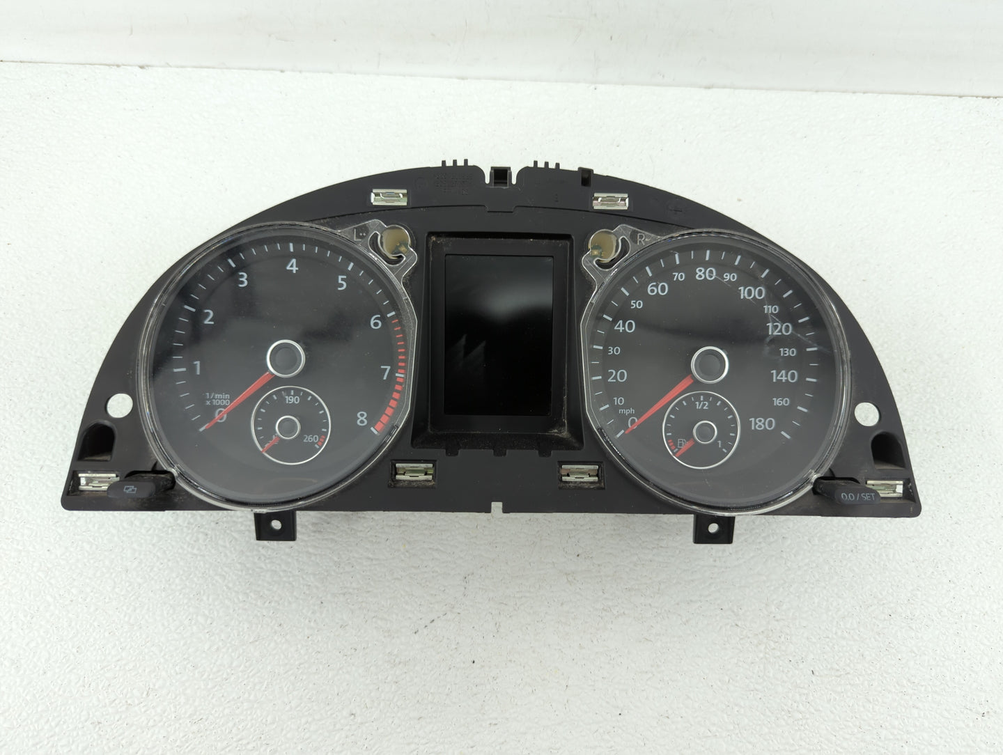 2010 Volkswagen Cc Instrument Cluster Speedometer Gauges P/N:3C8920 970M Fits OEM Used Auto Parts - Oemusedautoparts1.com